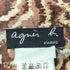 アニエスベー agnes b. PARIS 90-00s フランス製 総柄L/Sシャツ レディース
