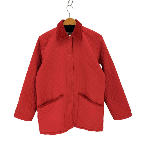 リズ クレイボーン LIZ Claiborne LIZ SPORT 襟コーデュロイ キルティングジャケット レディース JPN:S