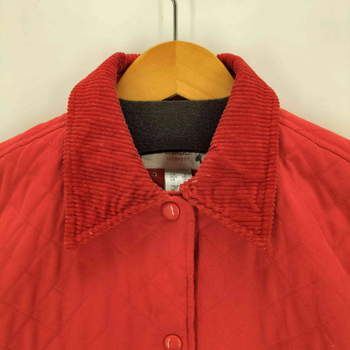 リズ クレイボーン LIZ Claiborne LIZ SPORT 襟コーデュロイ キルティングジャケット レディース JPN:S