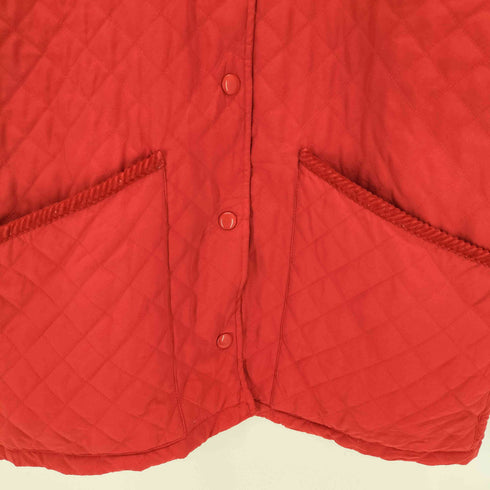 リズ クレイボーン LIZ Claiborne LIZ SPORT 襟コーデュロイ キルティングジャケット レディース JPN:S