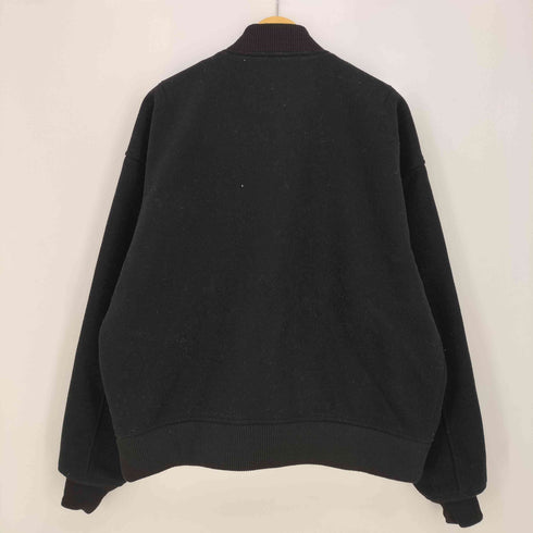 ホワイトランド WHITELAND MELTON BOMBER JACKET スタジャン メンズ FREE