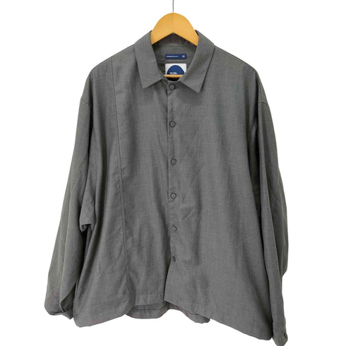 MELSIGN ワイドボックスシルエットオーバーサイズシャツ メンズ JPN:XL
