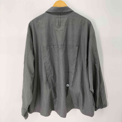 MELSIGN ワイドボックスシルエットオーバーサイズシャツ メンズ JPN:XL