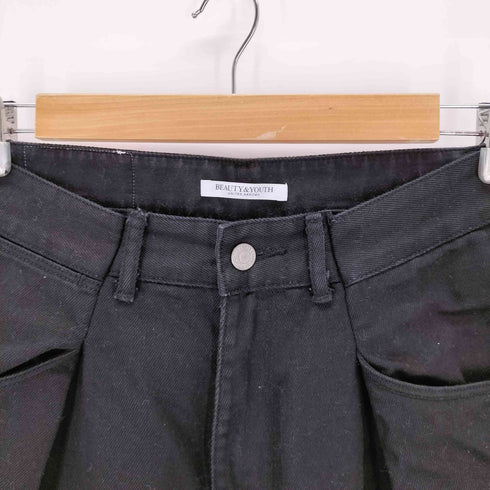ビューティーアンドユースユナイテッドアローズ BEAUTY & YOUTH UNITED ARROWS フロントタックワイドデニム レディース JPN:M