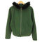 ジュニアゴルチェ JUNIOR GAULTIER 90-00s archive fur Zip-up hoodie 裏地パイル フェイクファージップアップ フーディー 短丈 メンズ 48
