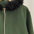 ジュニアゴルチェ JUNIOR GAULTIER 90-00s archive fur Zip-up hoodie 裏地パイル フェイクファージップアップ フーディー 短丈 メンズ 48