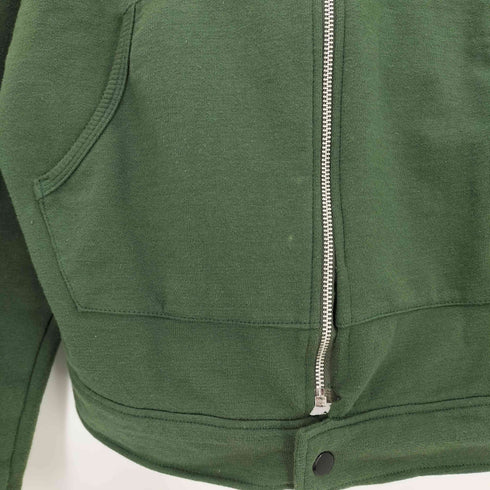 ジュニアゴルチェ JUNIOR GAULTIER 90-00s archive fur Zip-up hoodie 裏地パイル フェイクファージップアップ フーディー 短丈 メンズ 48