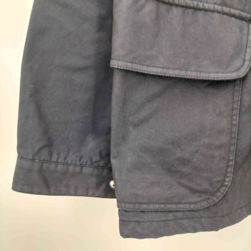 カバンドズッカ CABANE de ZUCCa オイルドコットンショートコート 襟コーデュロイワークジャケット メンズ JPN:M