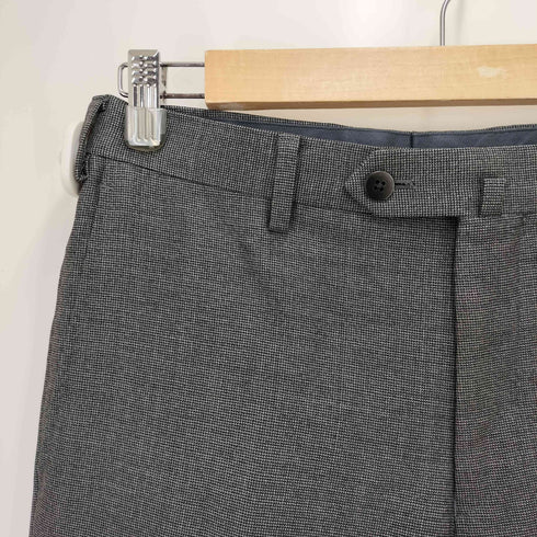 ヴィタルバルベリス カノニコ VITALE BARBERIS CANONICO チェック柄 ウールスラックス メンズ 79