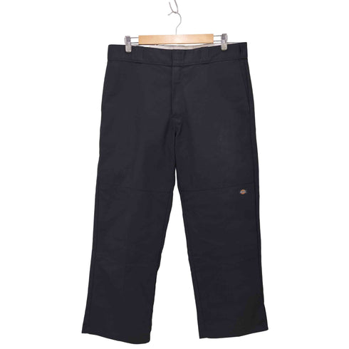 ディッキーズ Dickies LOOSE FIT DOUBLE KNEE WORK PANTS BLACK ルーズ フィット ダブル ニー ワークパンツ ブラック メンズ 36×30