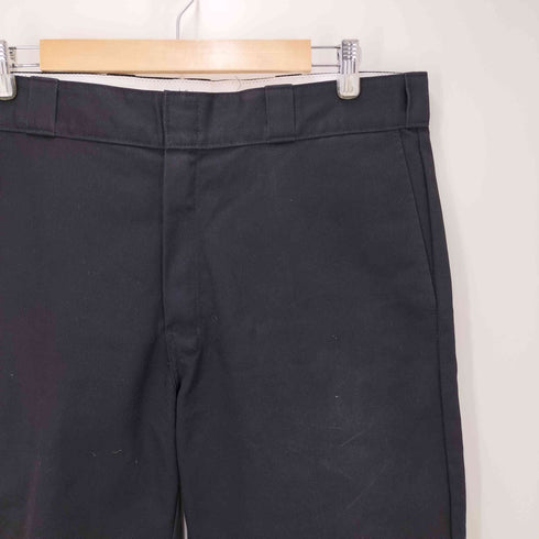 ディッキーズ Dickies LOOSE FIT DOUBLE KNEE WORK PANTS BLACK ルーズ フィット ダブル ニー ワークパンツ ブラック メンズ 36×30