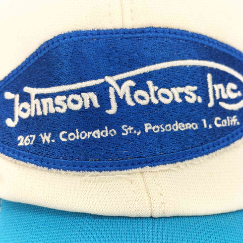 JOHNSON MOTORS INC. 6パネル メッシュ トラッカー キャップ メンズ