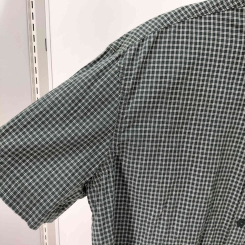 ザラ ZARA 短丈 ボックス 半袖 チェックシャツ メンズ S-M