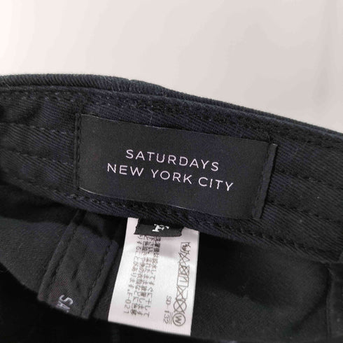 サタデーズニューヨークシティ Saturdays NYC Washed Cap メンズ FREE