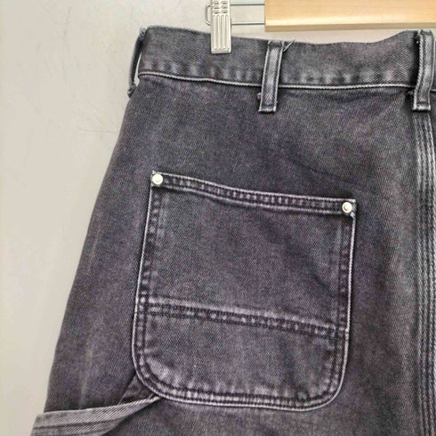 カーハートワークインプログレス Carhartt WIP RIVET SHORT Black stone washed デニムショートパンツ メンズ JPN:L