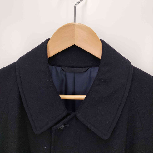 STAUS ABLE ウール比翼ステンカラーコート メンズ