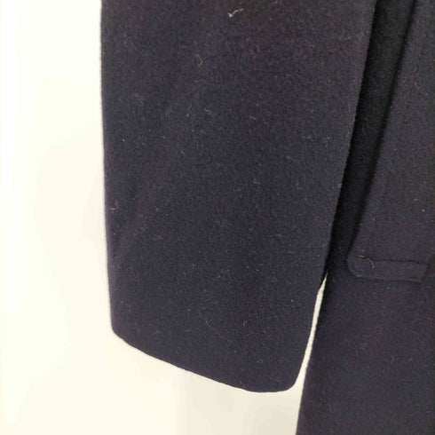 STAUS ABLE ウール比翼ステンカラーコート メンズ