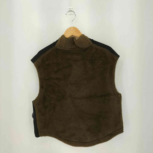 エムズブラック ms braque TAPED-SIDE SHORT LENGTH PULLOVER GILET ニットベスト メンズ ML
