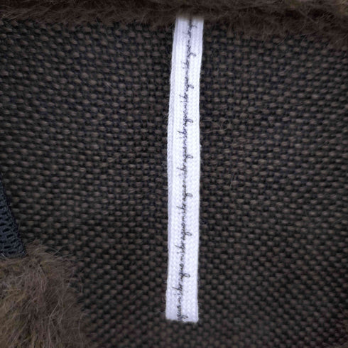 エムズブラック ms braque TAPED-SIDE SHORT LENGTH PULLOVER GILET ニットベスト メンズ ML