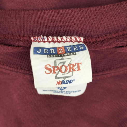 ジャージーズ JERZEES 90S USA製 裾ワッペン スウェット メンズ import:XL