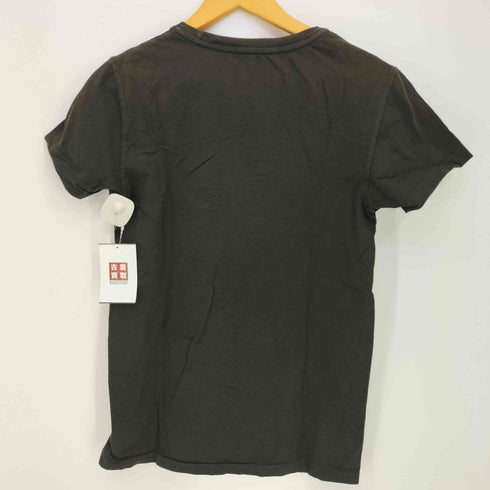 ダブルアールエルラルフローレン RRL RALPH LAUREN フロントプリントクルーネックTシャツ メンズ import:XS