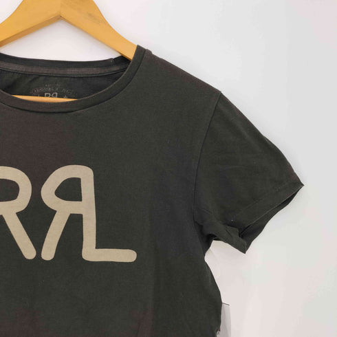 ダブルアールエルラルフローレン RRL RALPH LAUREN フロントプリントクルーネックTシャツ メンズ import:XS
