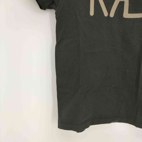 ダブルアールエルラルフローレン RRL RALPH LAUREN フロントプリントクルーネックTシャツ メンズ import:XS