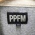ピーピーエフエム PPFM ワッペン刺繍ジップパーカー メンズ JPN:M