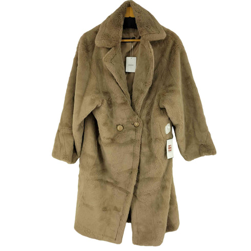 エムズグレイシー Ms GRACY フェイクファーテーラードコート レディース