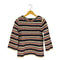 アーペーセー A.P.C. メリノウール100% ボーダー ボートネック ニット レディース import:XS