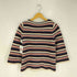 アーペーセー A.P.C. メリノウール100% ボーダー ボートネック ニット レディース import:XS