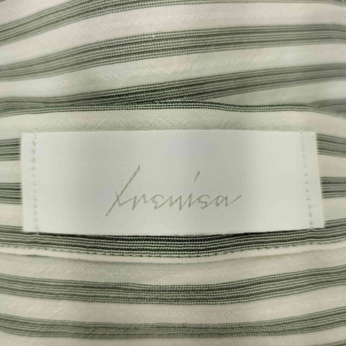 IRENISA ストライプ フロントボタン ブラウス domestic メンズ JPN:2