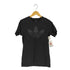 アディダスオリジナルス adidas Originals 10S フェイクレザー トレフォイルロゴ Tシャツ レディース import:M