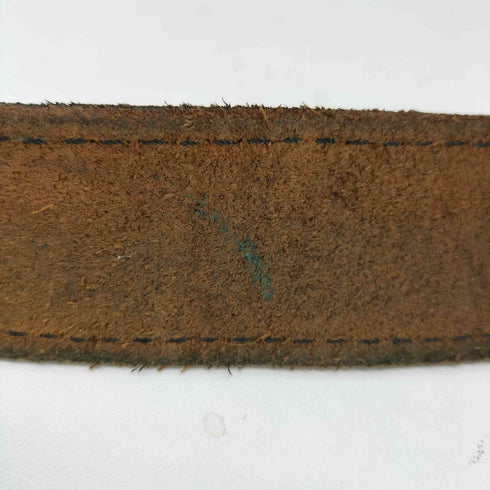 FERNAND LEATHER ダブル リング バックル レザー ベルト メンズ