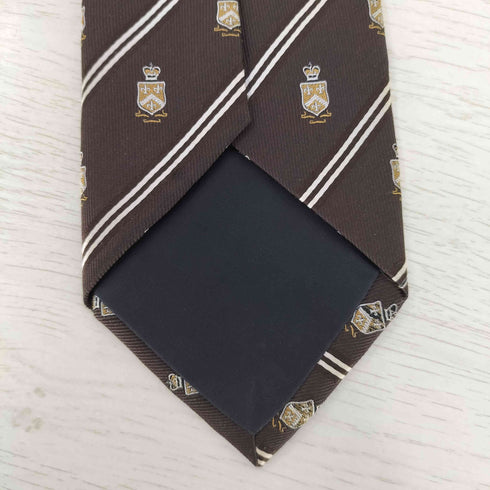 バーバリーブラックレーベル BURBERRY BLACK LABEL 総柄 シルク ネクタイ メンズ