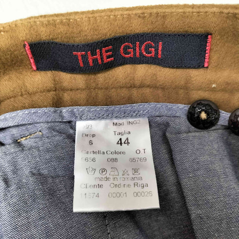THE GIGI TONGA コットンモールスキン1プリーツスラックス メンズ 44
