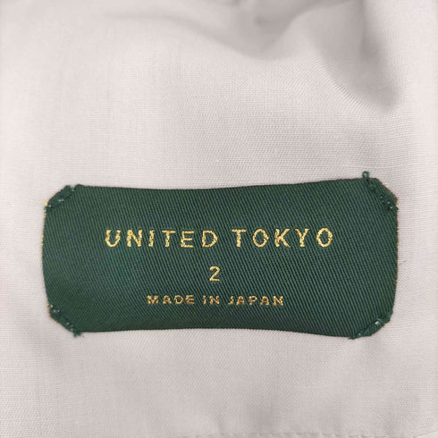ユナイテッドトウキョウ UNITED TOKYO 25SS バレルチノパンツ ハイツイストコットン メンズ JPN:2