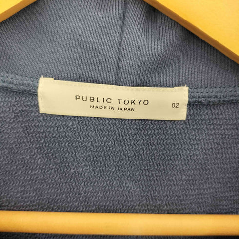 パブリックトウキョウ PUBLIC TOKYO PUBLIC SWEAT ジップパーカー メンズ JPN:2
