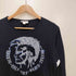 ディーゼル DIESEL フロントプリント 長袖tシャツ y2k メンズ JPN:S