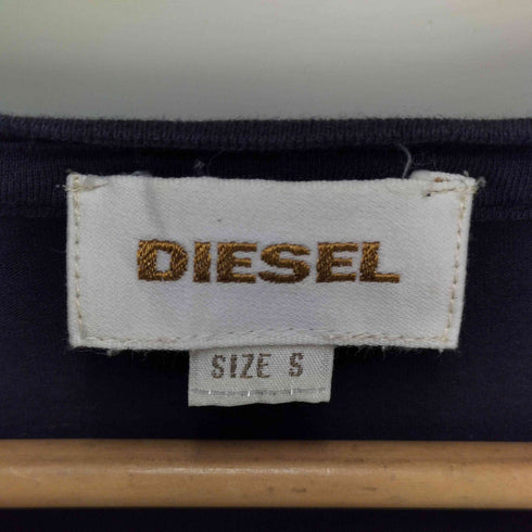 ディーゼル DIESEL フロントプリント 長袖tシャツ y2k メンズ JPN:S