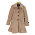 バーバリーブルーレーベル BURBERRY BLUE LABEL フリルデザインウールコート レディース JPN:36