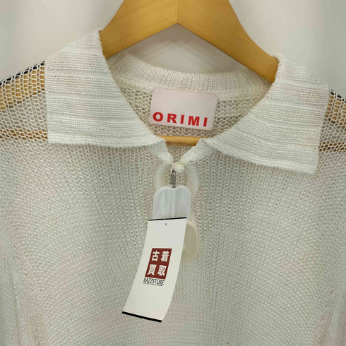 オリミ ORIMI デストロイ ニット ポロ メンズ