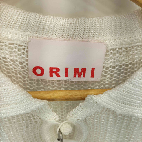 オリミ ORIMI デストロイ ニット ポロ メンズ
