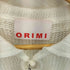 オリミ ORIMI デストロイ ニット ポロ メンズ