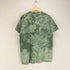 COTTONNET 袖裾シングル タイダイ柄フロント刺繍クルーネックTシャツ メンズ L