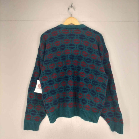 VanCort 総柄ニット メンズ L