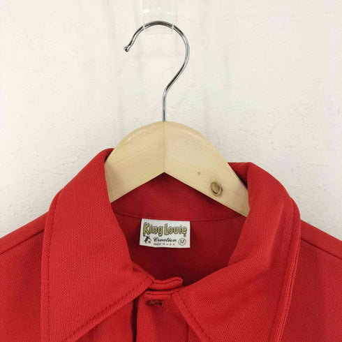 キングルイ King louie 70S チェーンステッチ ボウリング ポロシャツ メンズ import:M