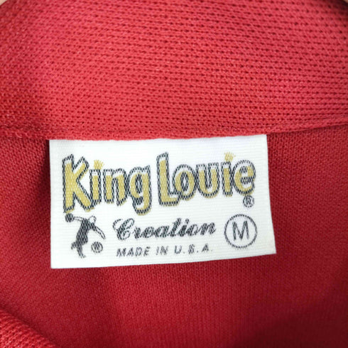 キングルイ King louie 70S チェーンステッチ ボウリング ポロシャツ メンズ import:M