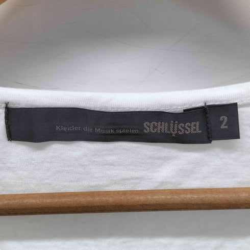 シュリセル SCHLUSSEL Y2K グラフィックプリントTシャツ メンズ JPN:2