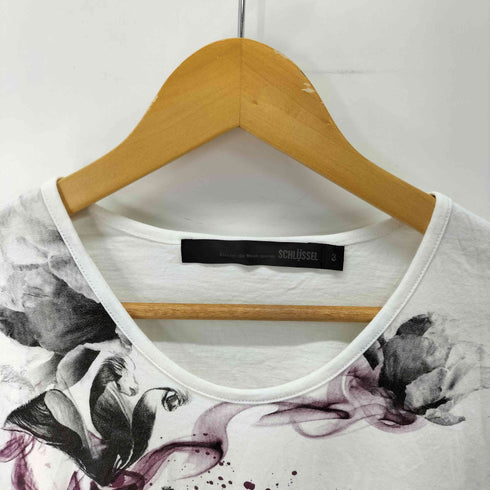 シュリセル SCHLUSSEL Y2K グラフィックプリントTシャツ メンズ JPN:3